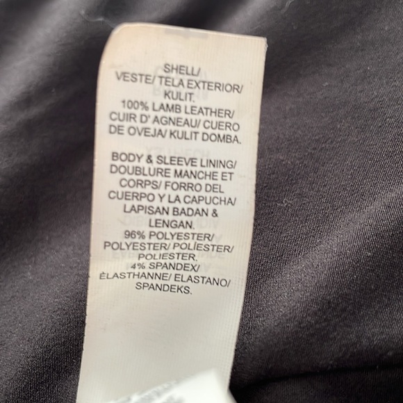 Lucky Brand leather jacket - Picture 4 of 6